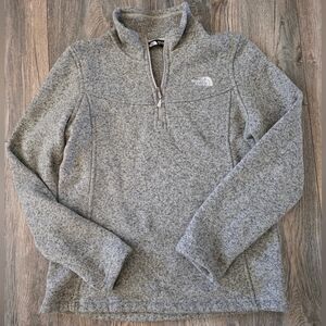 The North Face Grey Quarter-Zip Pullover